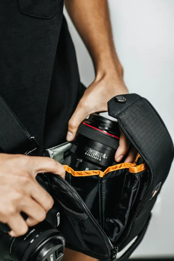What should be in your assistant camera bag?