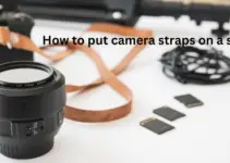 How to put camera straps on a sony?