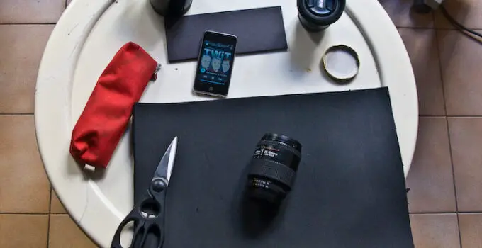 How to make a camera lens bag?