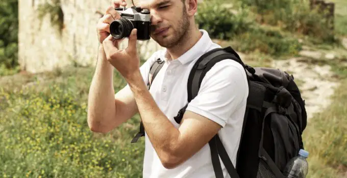 How do you carry your camera around on a multi-day backpacking hike?