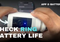 How to check the battery on your ring camera?